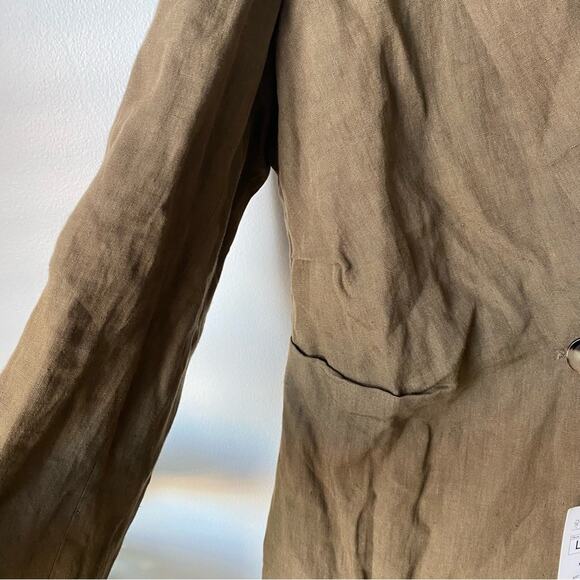 Zara 100% Linen Oversized Blazer - Picture 5 of 8